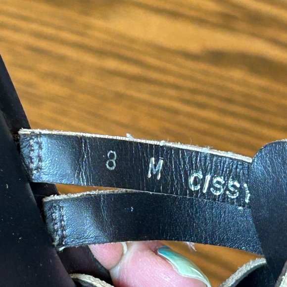 Donald J. Pliner Women's Black and Cream Sandals Size 8 - Picture 7 of 15